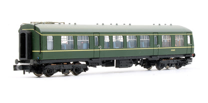 Pre-Owned 371-880 Class 108 BR Green Small Yellow Panel 2 Car DMU