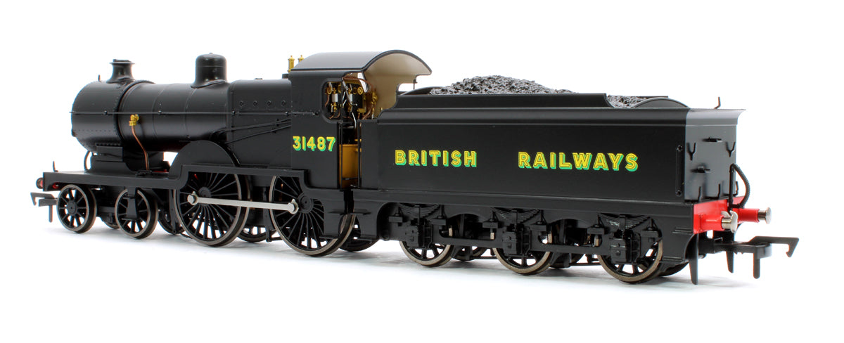 Pre-Owned 4S-028-006 SECR Maunsell D1 Class BR Black (Sunshine Lettering) 4-4-0 Steam Locomotive No.31487