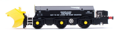 Pre-Owned Beilhack Snowplough ZZA ADB966098/099 Network Rail (ex Class 45) Twin Pack