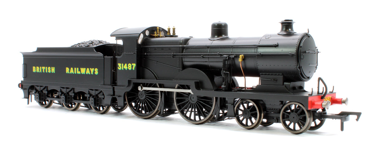 Pre-Owned 4S-028-006 SECR Maunsell D1 Class BR Black (Sunshine Lettering) 4-4-0 Steam Locomotive No.31487