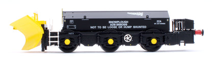 Beilhack Snowplough ZZA ADB966098/099 Network Rail (ex Class 45) Twin Pack