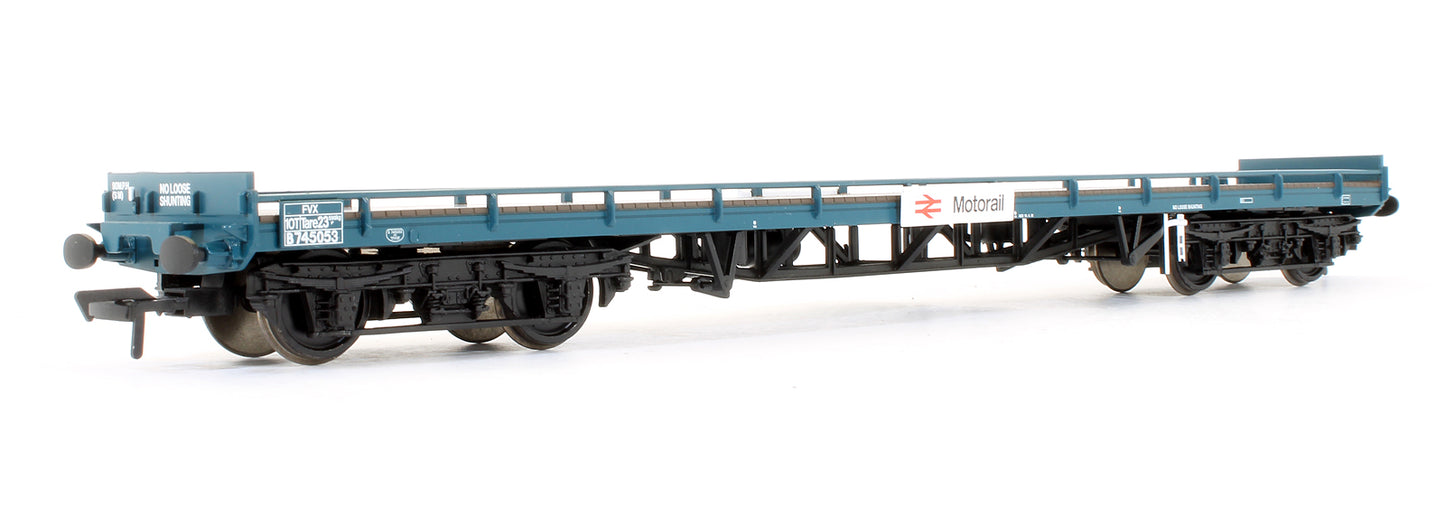 Pre-Owned FVX Carflat Wagon BR Blue Motorail