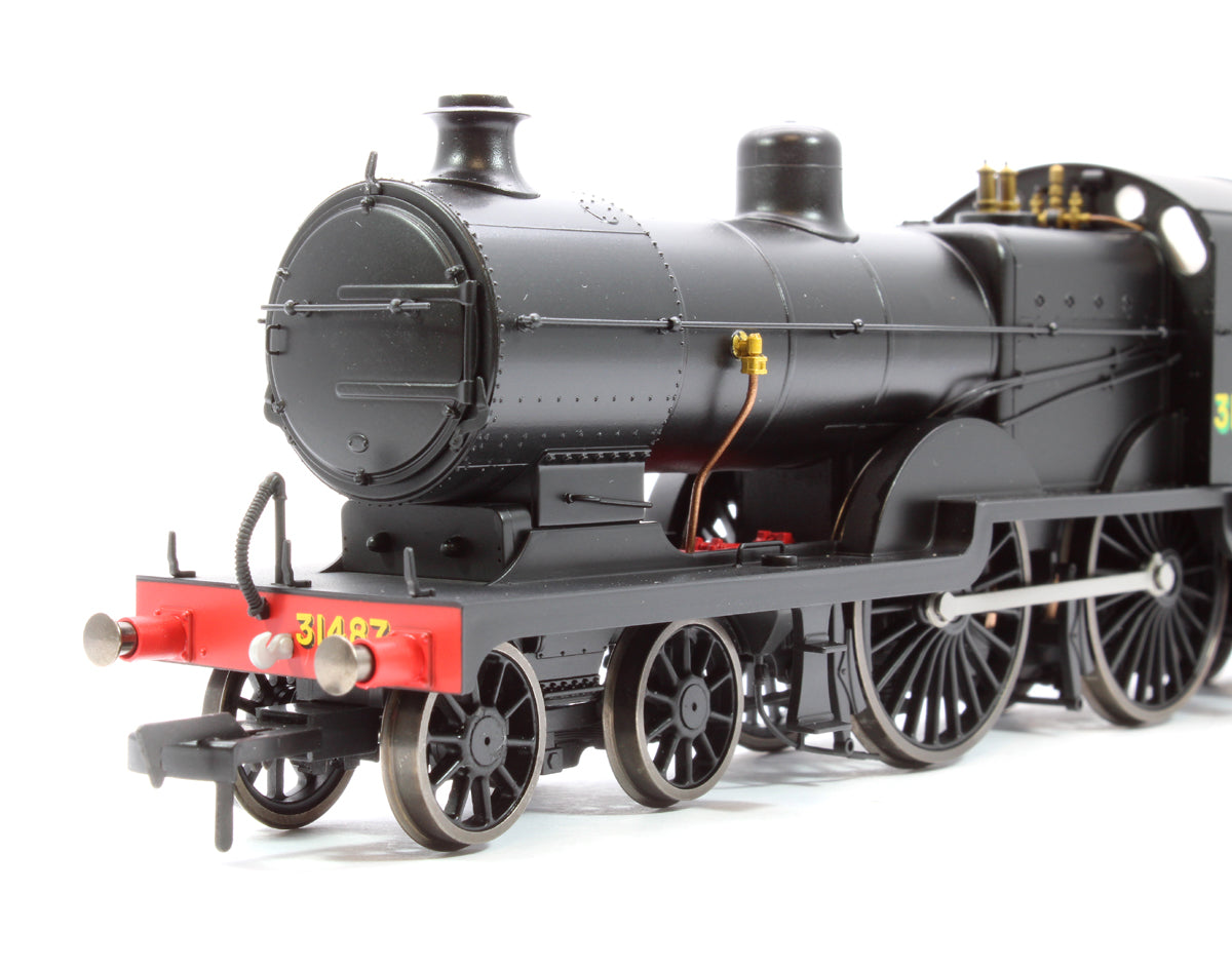 Pre-Owned 4S-028-006 SECR Maunsell D1 Class BR Black (Sunshine Lettering) 4-4-0 Steam Locomotive No.31487