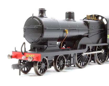 Pre-Owned 4S-028-006 SECR Maunsell D1 Class BR Black (Sunshine Lettering) 4-4-0 Steam Locomotive No.31487