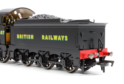 SECR Maunsell D1 Class BR Black (Sunshine Lettering) 4-4-0 Steam Locomotive No.31487