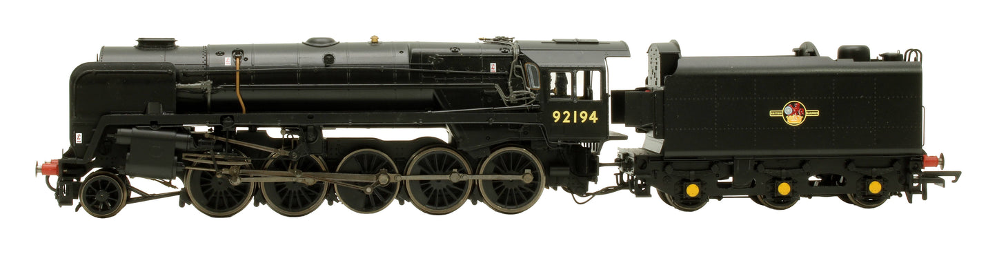 Pre-Owned R3987 BR Class 9F No.92194 2-10-0 Steam Locomotive - Added Details
