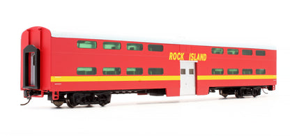 Pre-Owned 920-15502 85' P-S Bi-Level Commuter Coach Rock Island