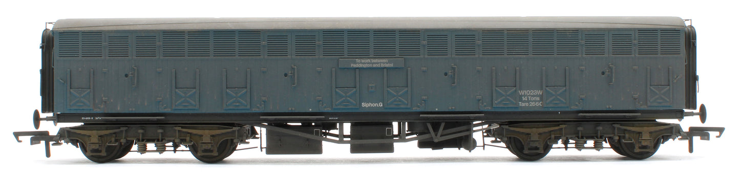 ACC2418 Bespoke Weathered Siphon G - Dia. O.62 - BR Rail Blue: W1023