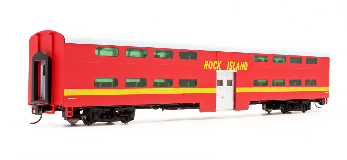 Pre-Owned 920-15502 85' P-S Bi-Level Commuter Coach Rock Island