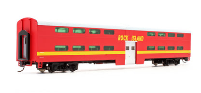 Pre-Owned 920-15502 85' P-S Bi-Level Commuter Coach Rock Island