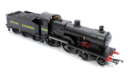 SECR Maunsell D1 Class BR Black (Sunshine Lettering) 4-4-0 Steam Locomotive No.31487