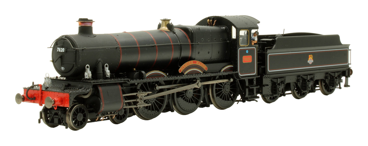 Pre-Owned BR Black (Early Crest) Manor Class 4-6-0 Steam Locomotive No. 7820 'Dinmore Manor' - Details Added