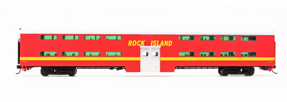 Pre-Owned 920-15502 85' P-S Bi-Level Commuter Coach Rock Island