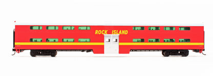 Pre-Owned 920-15502 85' P-S Bi-Level Commuter Coach Rock Island