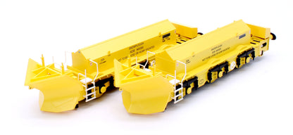 Beilhack Snowplough ZZA ADB965580/581 BR yellow (ex Class 40) Twin Pack