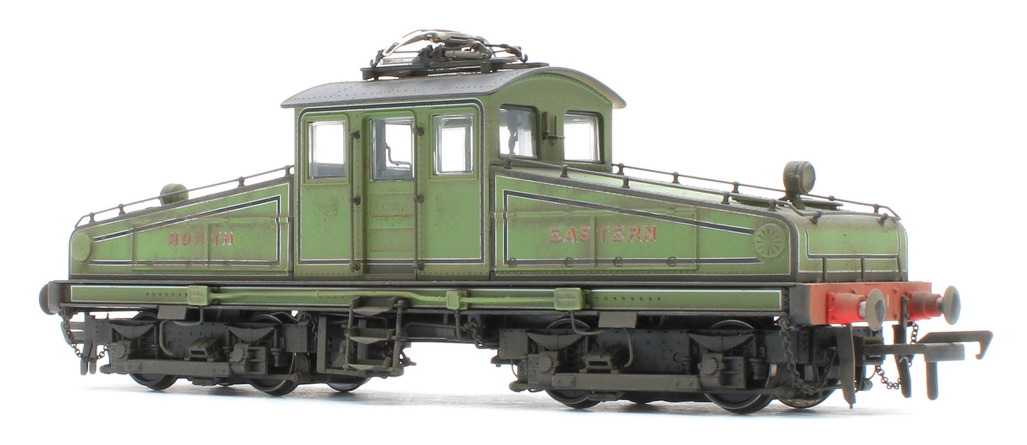 1200 Bespoke Weathered North Eastern Railway ES1 NER Green As Preserved Bo-Bo No.1 Electric Locomotive