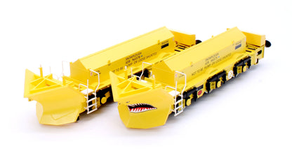 Beilhack Snowplough ZZA ADB965578/579 'Stratford Shark' BR yellow (ex Class 40) Twin Pack