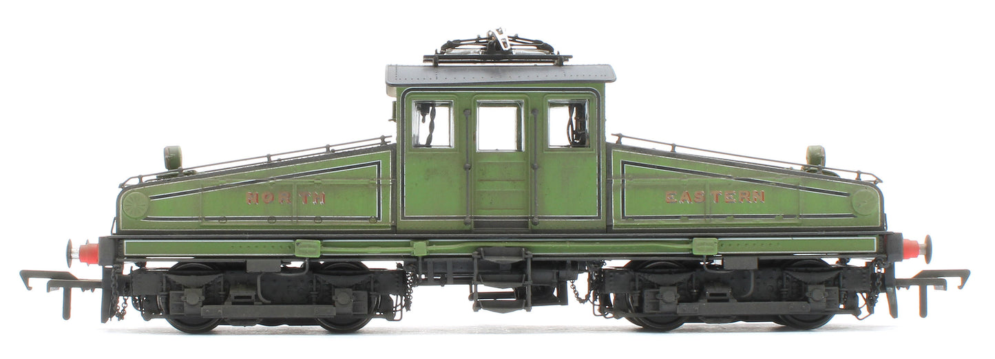 1200 Bespoke Weathered North Eastern Railway ES1 NER Green As Preserved Bo-Bo No.1 Electric Locomotive