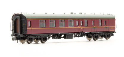 Pre-Owned BR Mk1 BSK Brake Second Corridor BR Maroon No. E34140