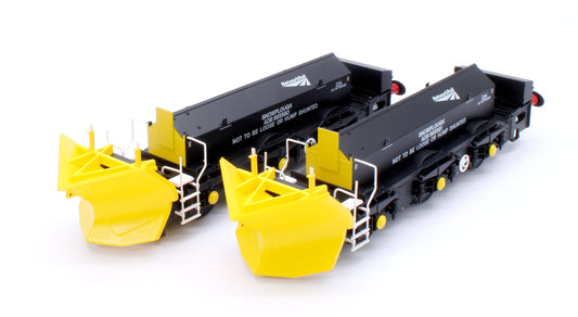 Beilhack Snowplough ZZA ADB965580/581 Network Rail (ex Class 40) Twin Pack