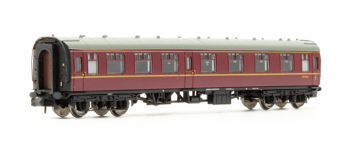 Pre-Owned BR Maroon MK1 CK Composite Corridor Coach 'M15916'