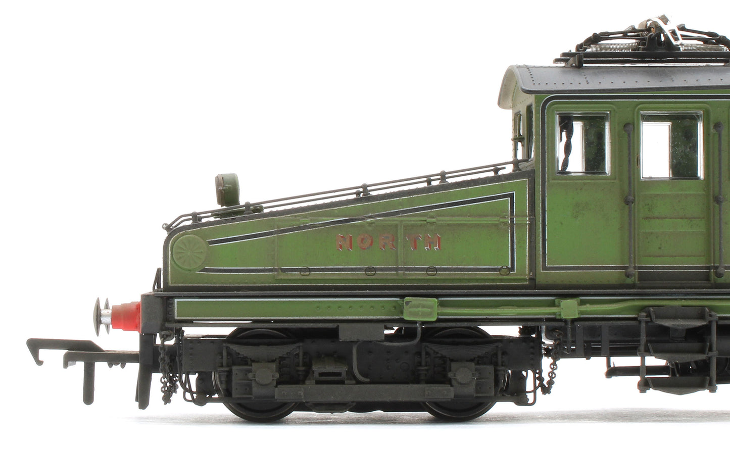 1200 Bespoke Weathered North Eastern Railway ES1 NER Green As Preserved Bo-Bo No.1 Electric Locomotive
