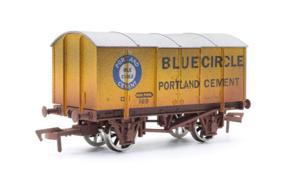 Pre-Owned Blue Circle Cement Gunpowder Van No.169 (Weathered)
