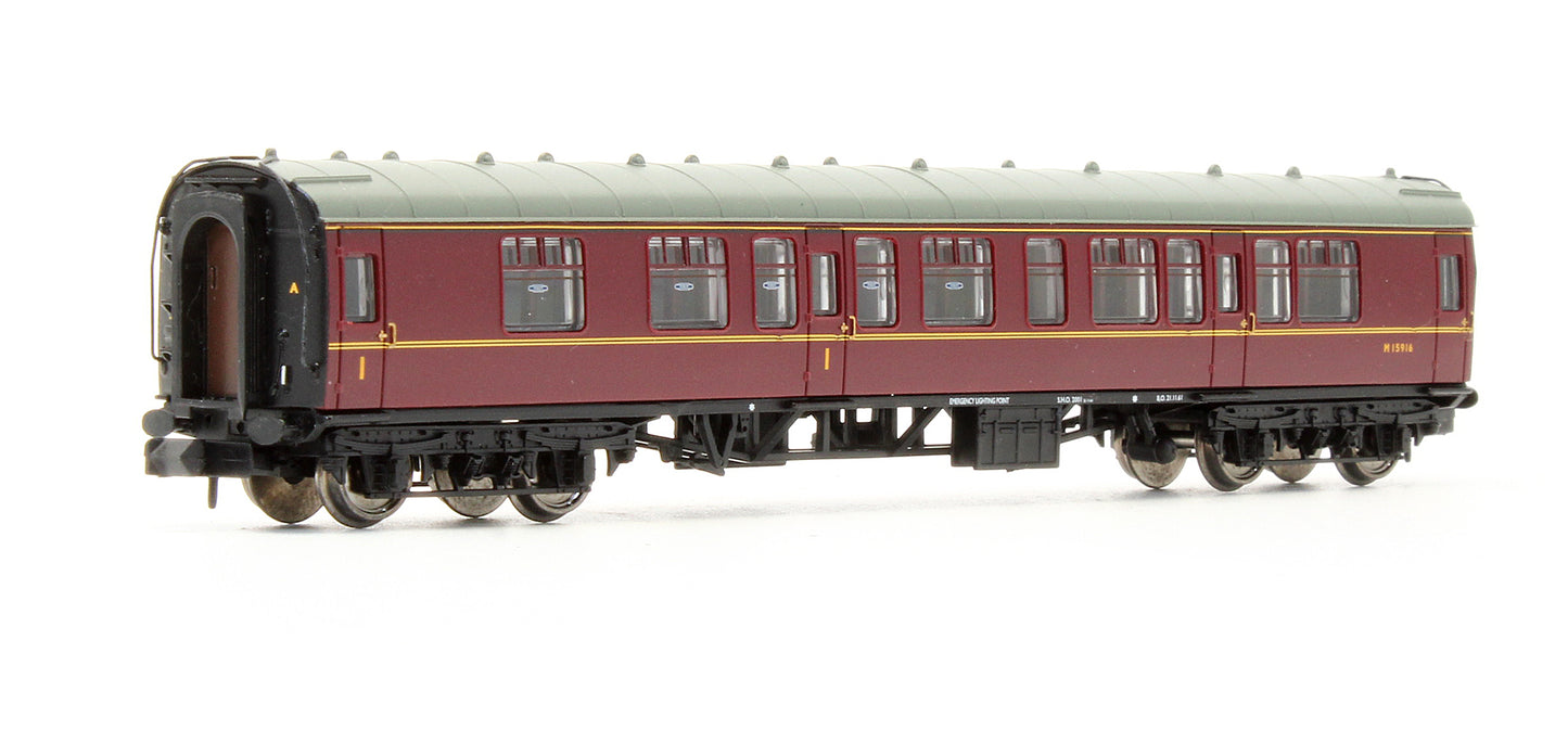 Pre-Owned BR Maroon MK1 CK Composite Corridor Coach 'M15916'