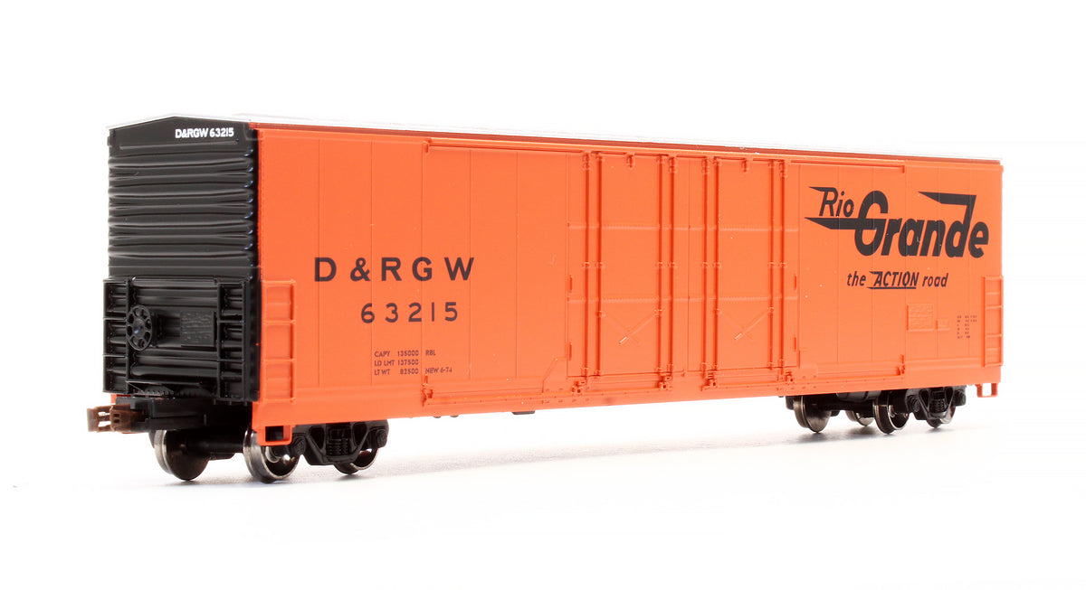 Pre-Owned SXT1055 Evans (USRE) 5100 RBL Double 8' Plug Door Box Car Rio Grande - Road #63215