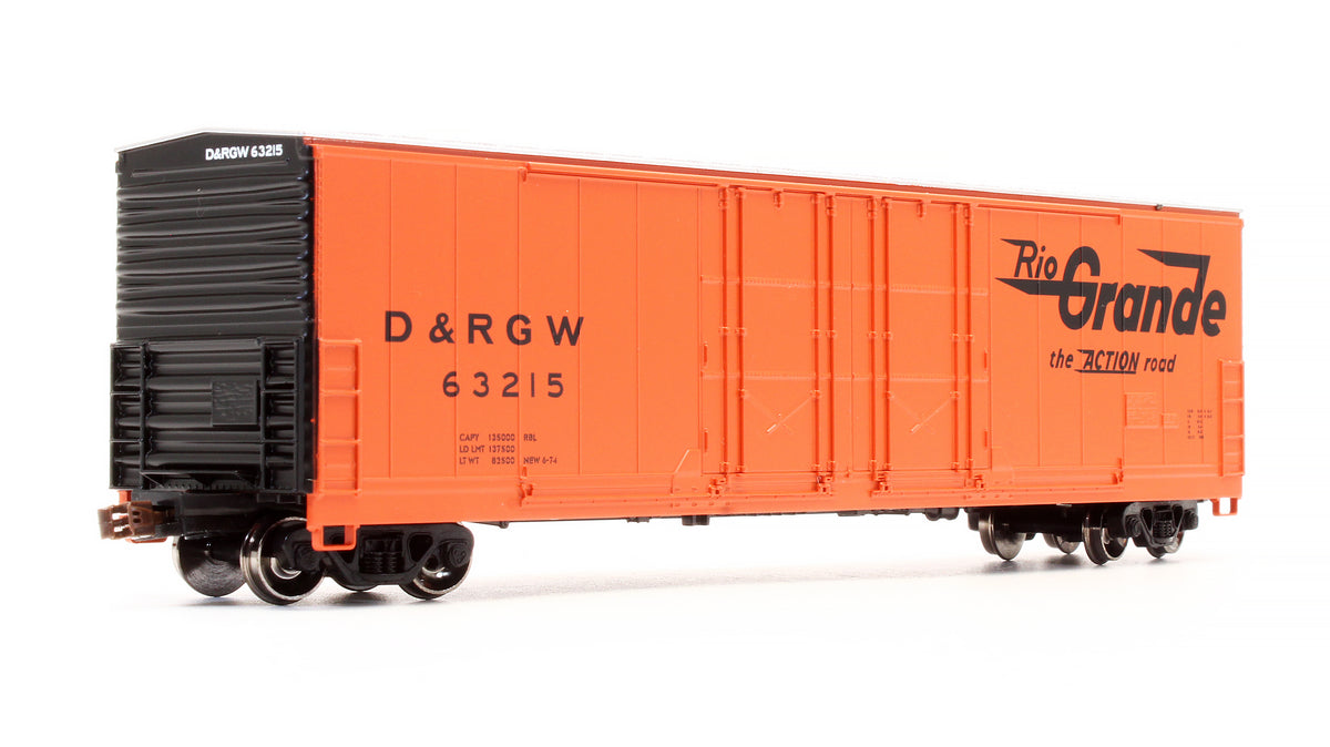 Pre-Owned SXT1055 Evans (USRE) 5100 RBL Double 8' Plug Door Box Car Rio Grande - Road #63215