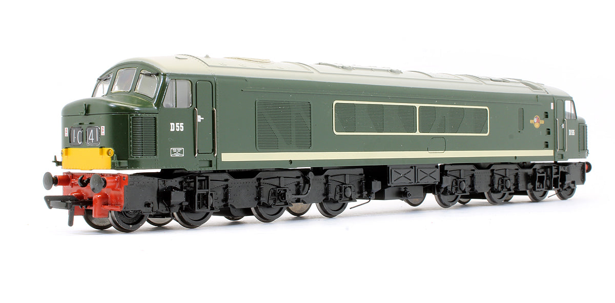 Class 45 D55 'Royal Signals' BR Green Diesel Locomotive (DCC Ready)