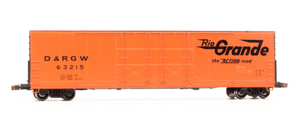 Pre-Owned SXT1055 Evans (USRE) 5100 RBL Double 8' Plug Door Box Car Rio Grande - Road #63215