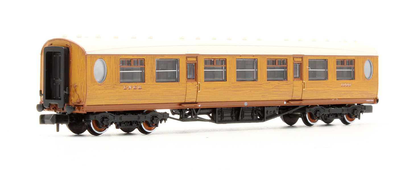 Pre-Owned LNER Thompson Third Corridor Coach LNER Teak Effect No.1006