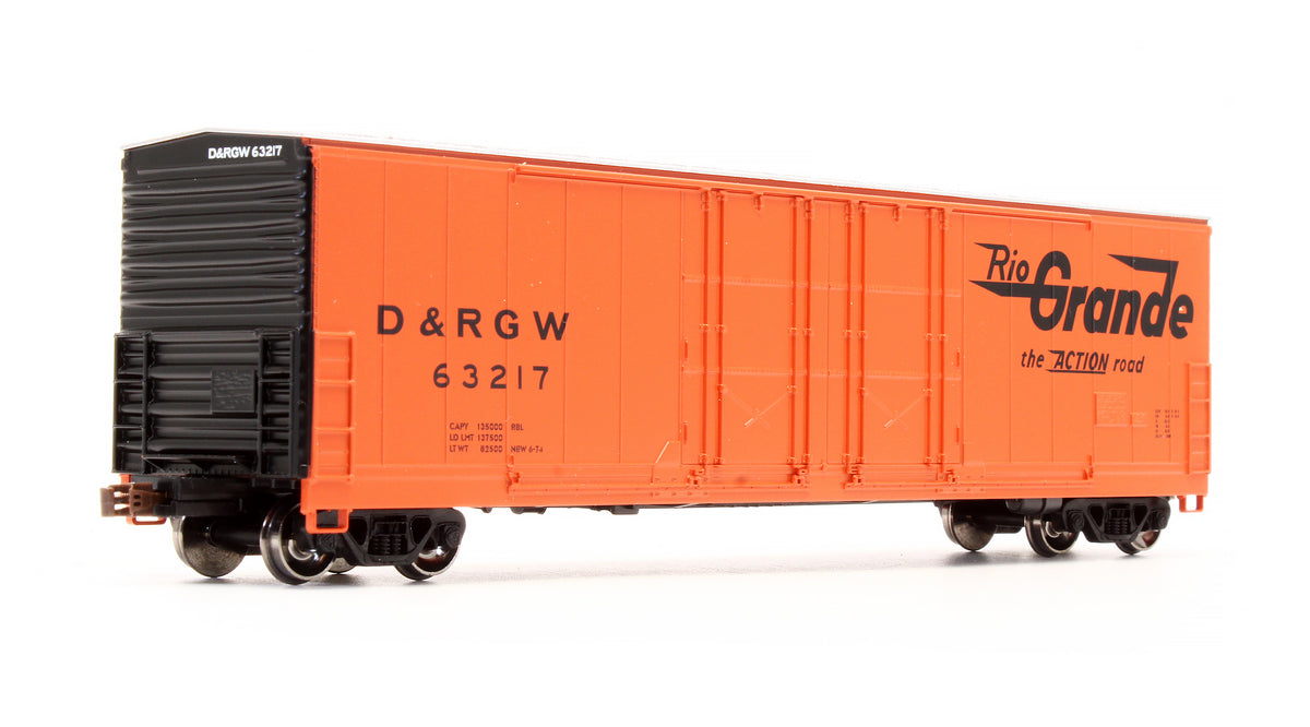 Pre-Owned SXT1056 Evans (USRE) 5100 RBL Double 8' Plug Door Box Car Rio Grande - Road #63217