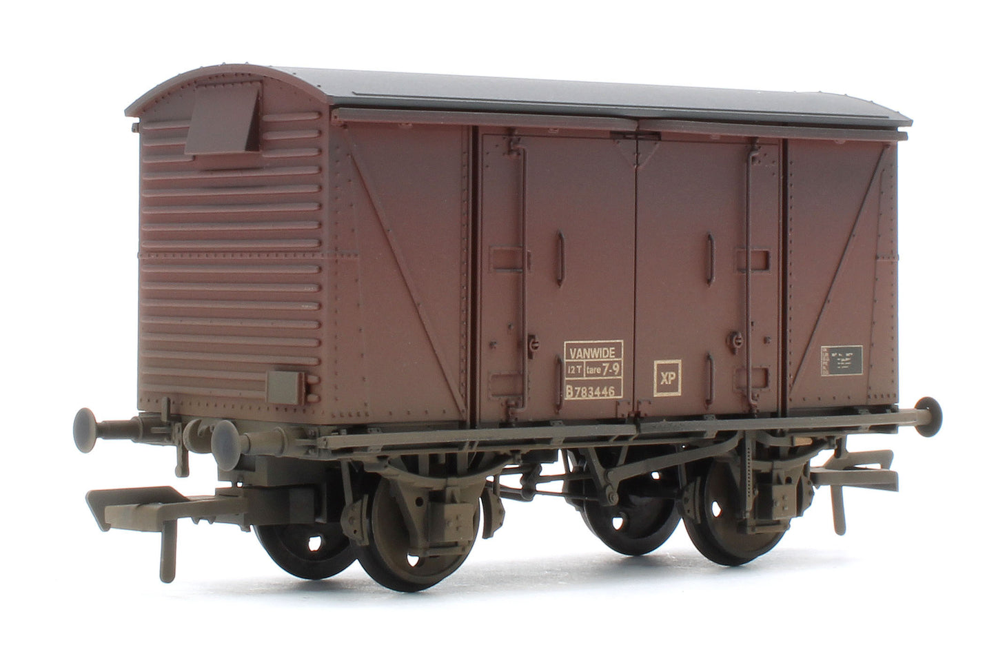 38-871 Bespoke Weathered BR 12T 'Vanwide' Ventilated Van BR Bauxite (Late) (VANWIDE) B783446
