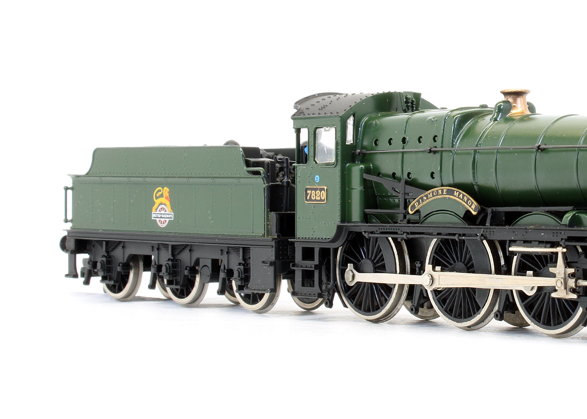 Pre-Owned BR Green Manor Class 'Dinmore Manor' 7820 Early Emblem Steam Locomotive