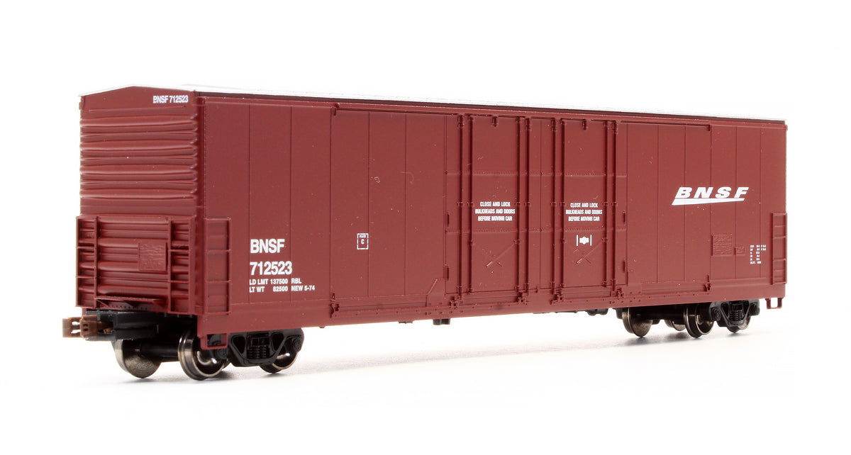 Pre-Owned SXT1062 Evans (USRE) 5100 RBL Double 8' Plug Door Box Car BNSF - Road #712523