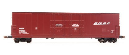 Pre-Owned SXT1062 Evans (USRE) 5100 RBL Double 8' Plug Door Box Car BNSF - Road #712523
