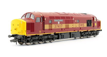 Pre-Owned EWS Class 37417 'Richard Trevithick' Diesel Locomotive - DCC Fitted