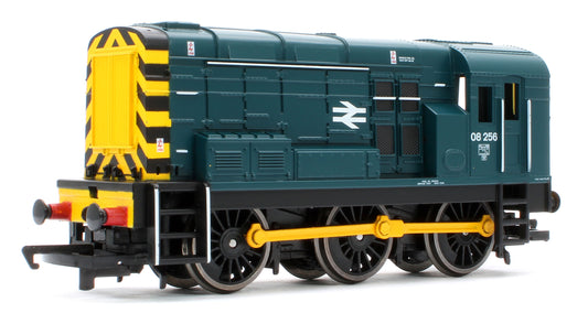 R30546 RailRoad Class 08 BR Blue 08256 Diesel Locomotive