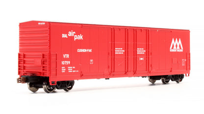 Pre-Owned SXT1023 Evans (USRE) 5100 RBL Double 8' Plug Door Box Car Vermont Railway - Road #10759