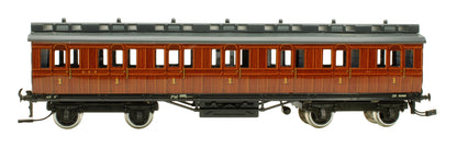 Pre-Owned Set of 3x GER 1st / 3rd Class Clerestory Coaches
