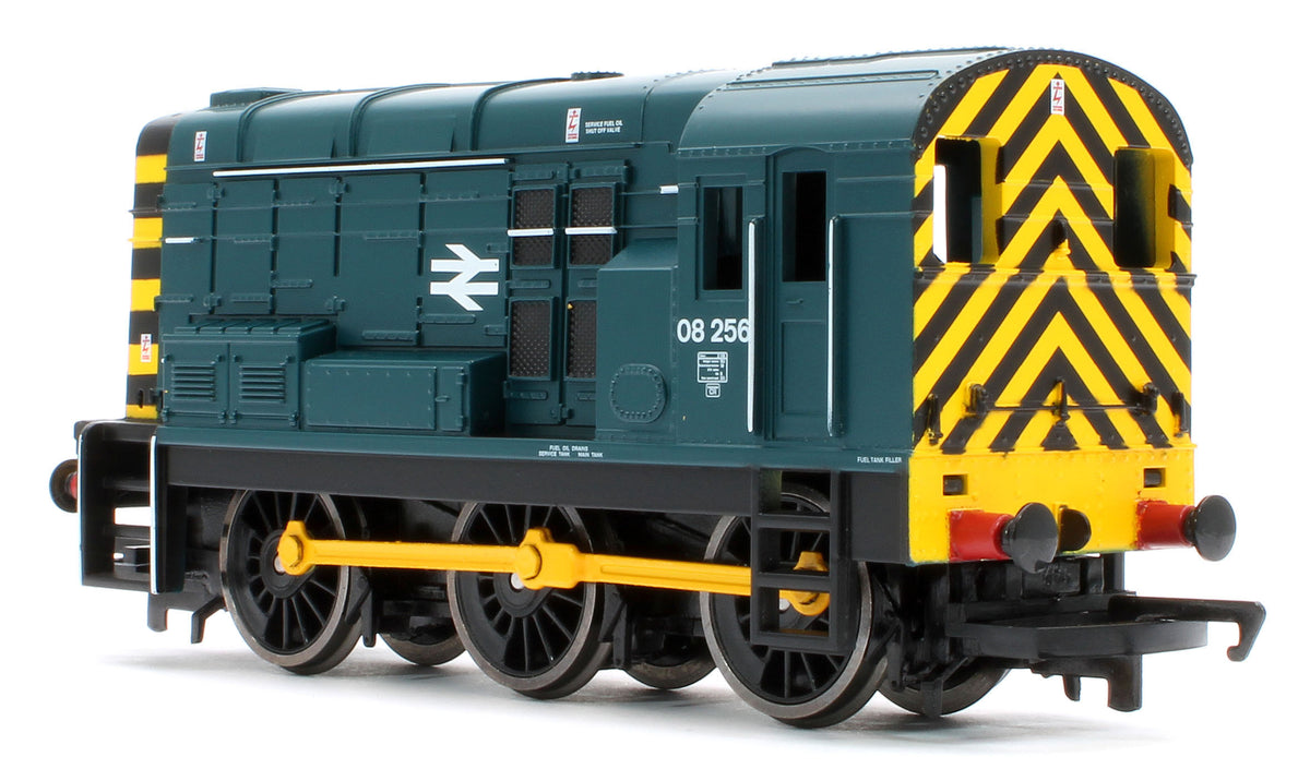 R30546 RailRoad Class 08 BR Blue 08256 Diesel Locomotive