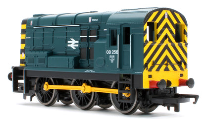 R30546 RailRoad Class 08 BR Blue 08256 Diesel Locomotive