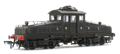 1202W Bespoke Weathered North Eastern Railway ES1 LNER Unlined Black Bo-Bo Electric Locomotive No.1