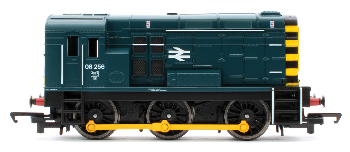 R30546 RailRoad Class 08 BR Blue 08256 Diesel Locomotive
