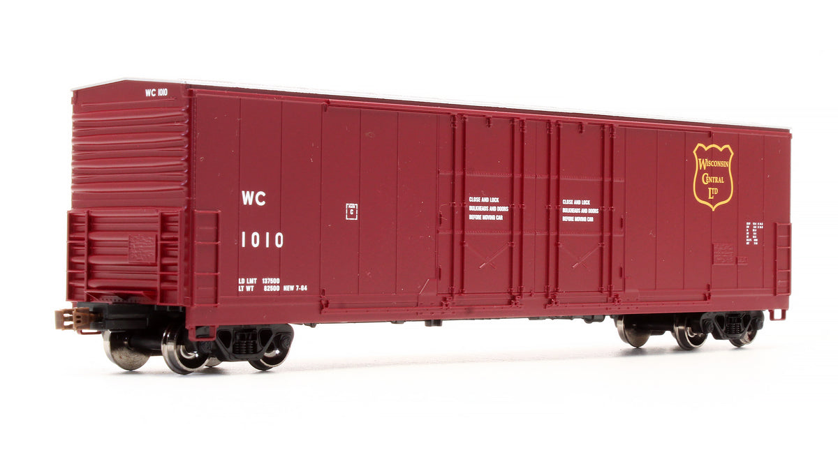 Pre-Owned SXT1027 Evans (USRE) 5100 RBL Double 8' Plug Door Box Car Wisconsin Central - Road #1010