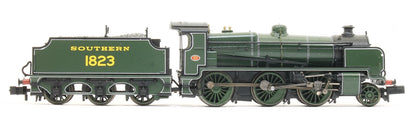 Pre-Owned SE&CR N Class SR Southern Railway Lined Maunsell Green 2-6-0 Steam Locomotive No.1823 - DCC Sound