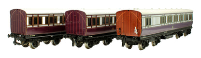 Pre-Owned Set of 3x CR 1st / 3rd Class Coaches