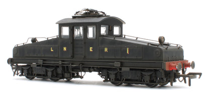 1202W Bespoke Weathered North Eastern Railway ES1 LNER Unlined Black Bo-Bo Electric Locomotive No.1
